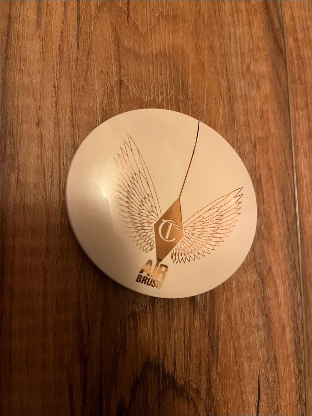 Charlotte Tilbury Pressed Setting Powder - Cream & Gold Compact